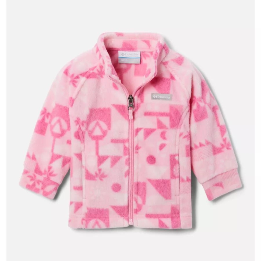 コロンビア ワイルド ローズ クエスト ガールズ インファント ベントン スプリングス II プリント フリース ジャケット