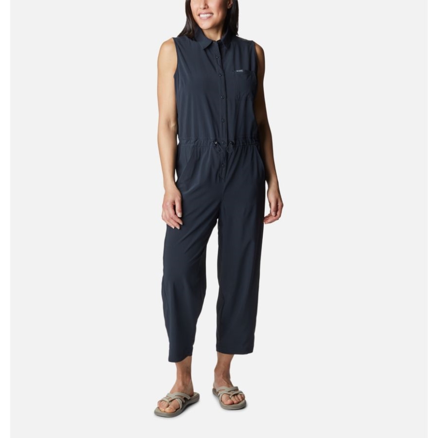 コロンビア レディース いつでもフレックス ロンパース ブラック