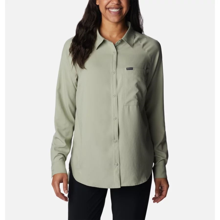 コロンビア レディース いつでもライト ロングスリーブ シャツ サファリ
