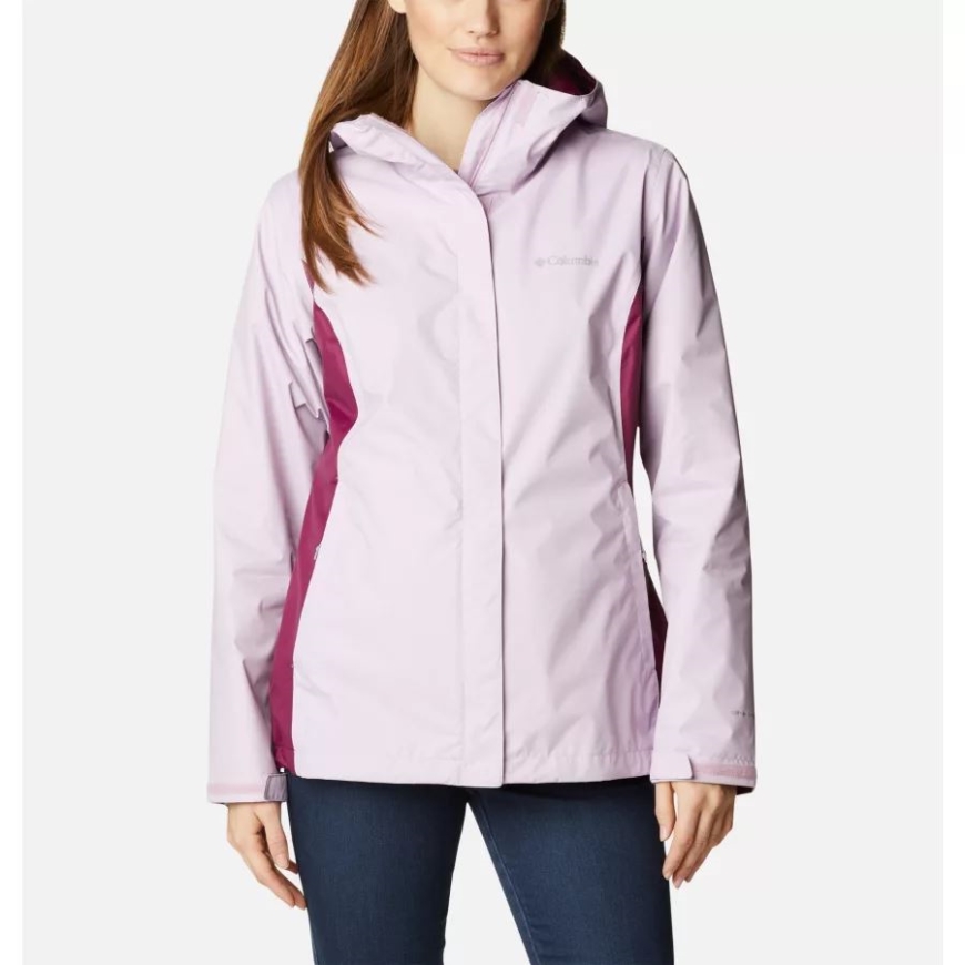 コロンビア レディース アルカディア II レイン ジャケット Aura/marionberry