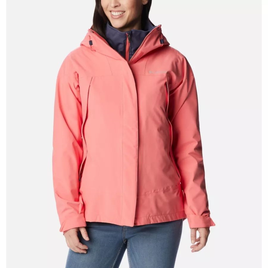 コロンビア レディース キャニオン メドウズ インターチェンジ ジャケット ブラッシュ ピンク