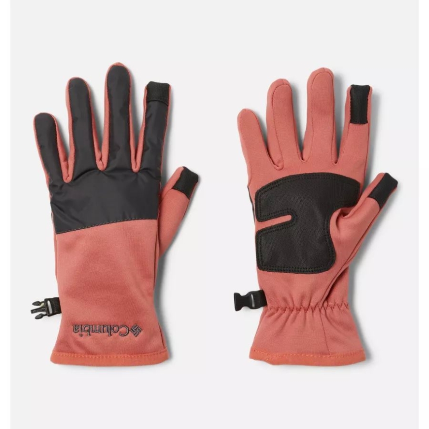 コロンビア レディース クラウドキャップ フリース グローブ ダークコーラル/シャーク