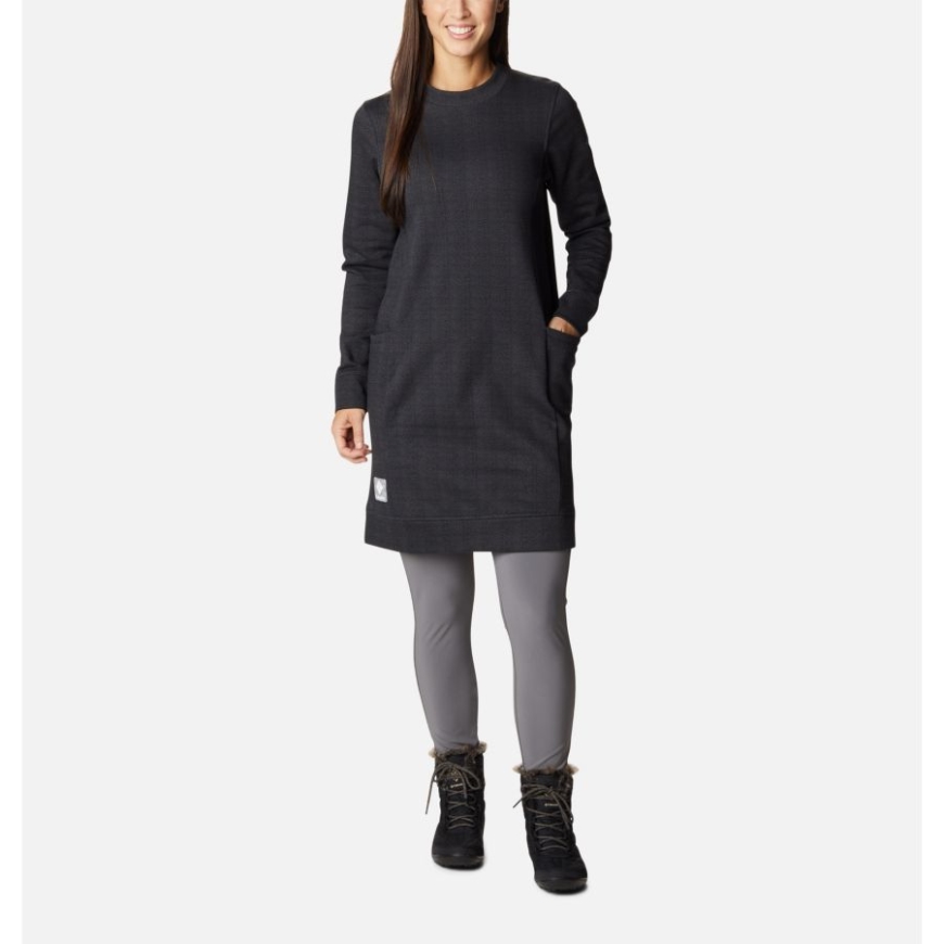 コロンビア レディース コロンビア ロッジ ドレス ブラック ヘリンボーン