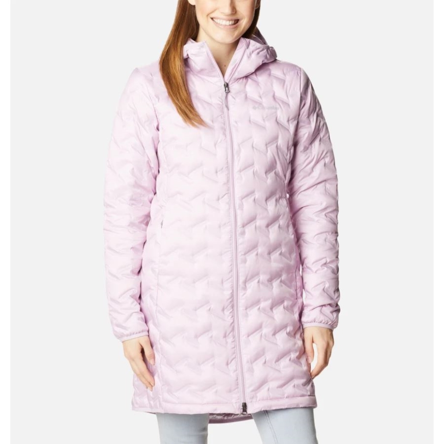 コロンビア レディース デルタ リッジ フード付き ロング ダウン パファー ジャケット オーラ