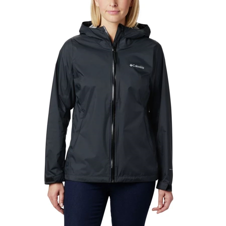 コロンビア レディース エバポレーション ウォータープルーフ ジャケット ブラック