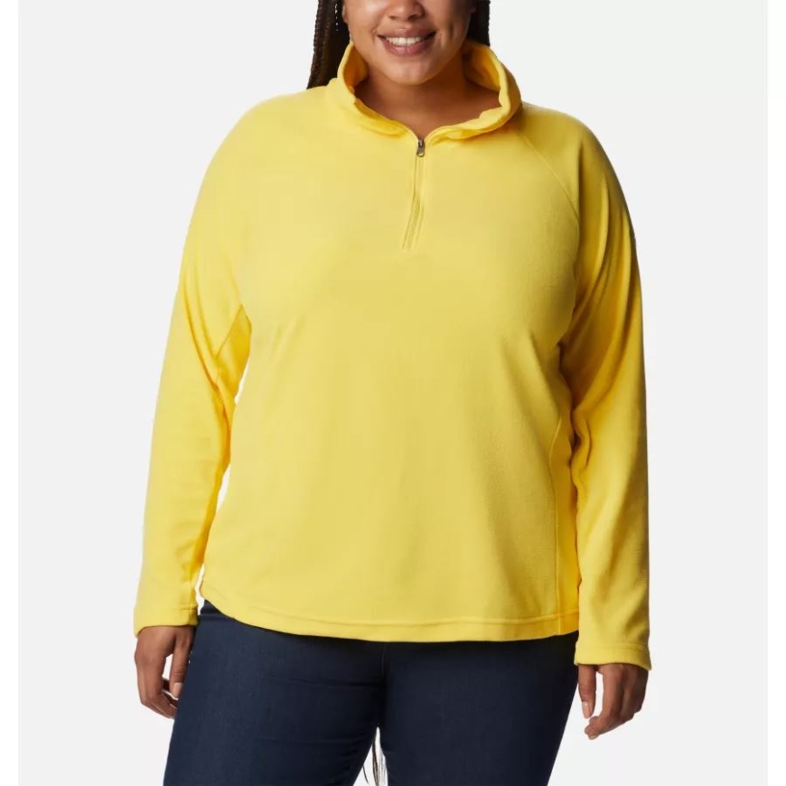 コロンビア レディース グレイシャル IV 1/2 ジップ プラスサイズ サングロー