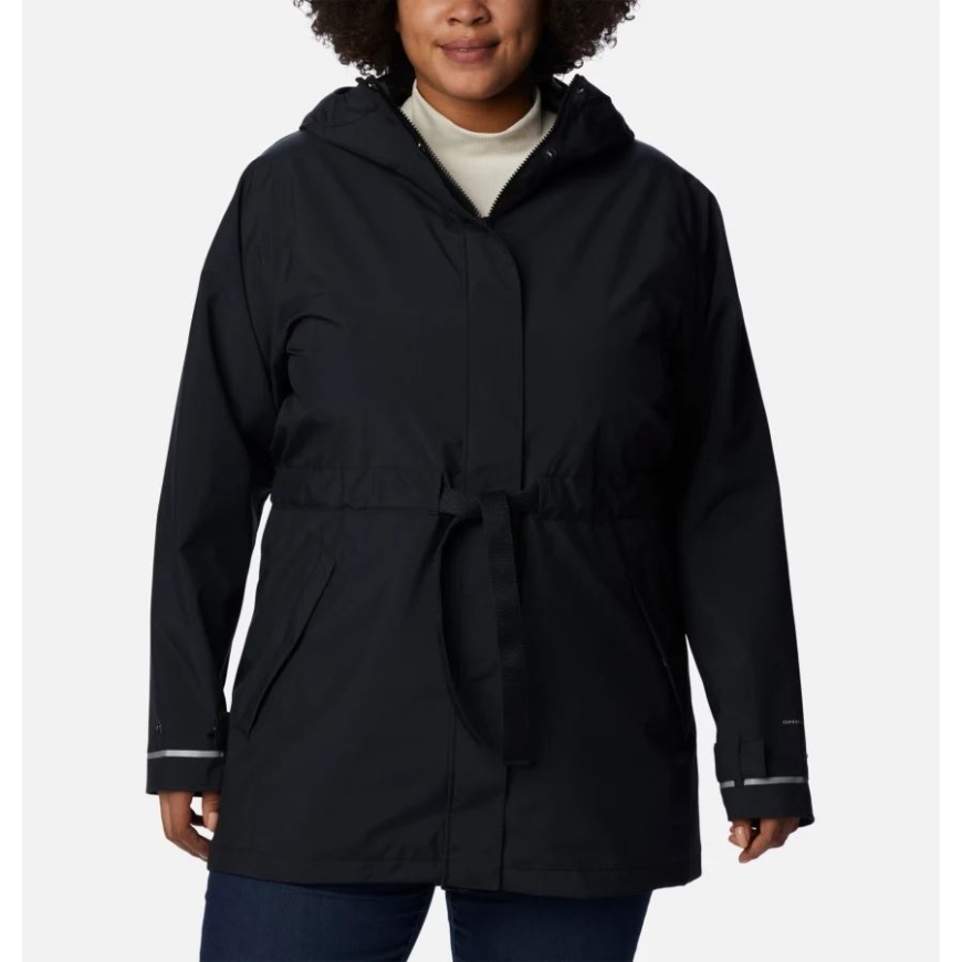 コロンビア レディース あちこち トレンチ II ジャケット プラスサイズ ブラック