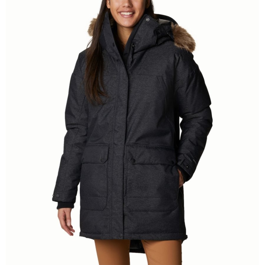 コロンビア レディース マウント シ ダウン ウォータープルーフ パーカ ブラック