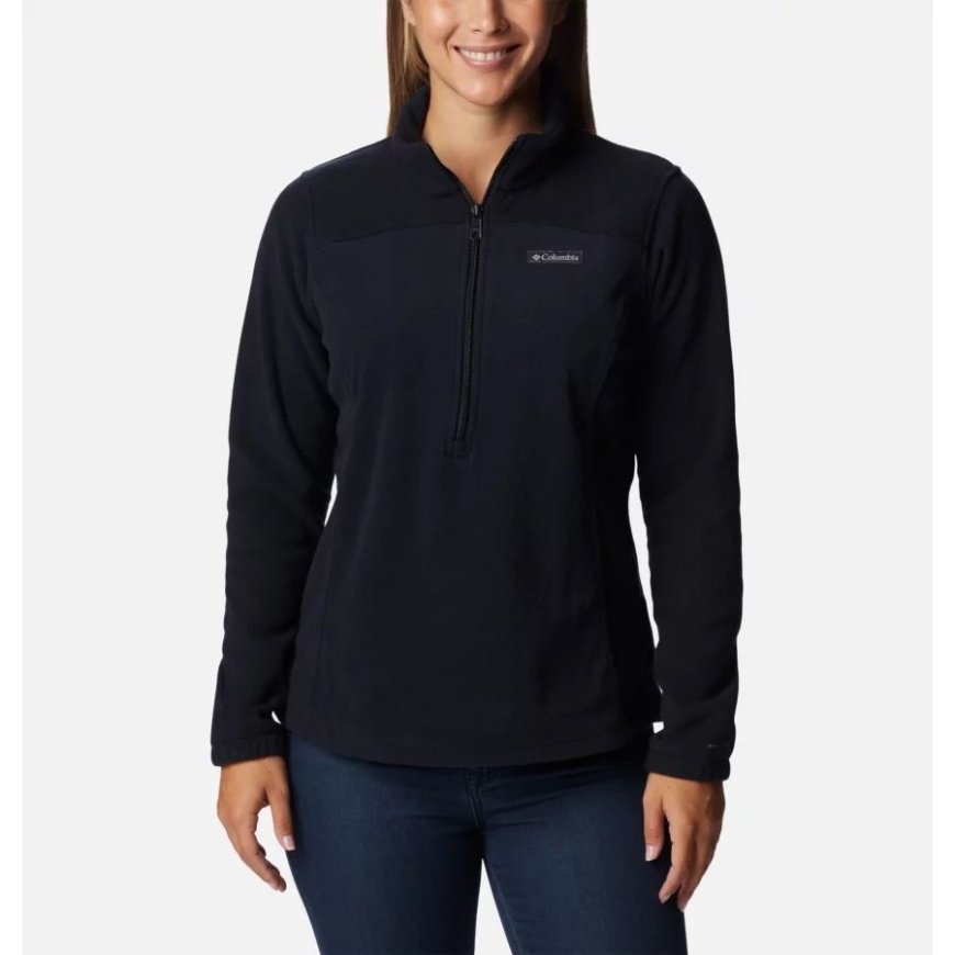 コロンビア レディース オーバーロード トレイル ハーフジップ プルオーバー ブラック