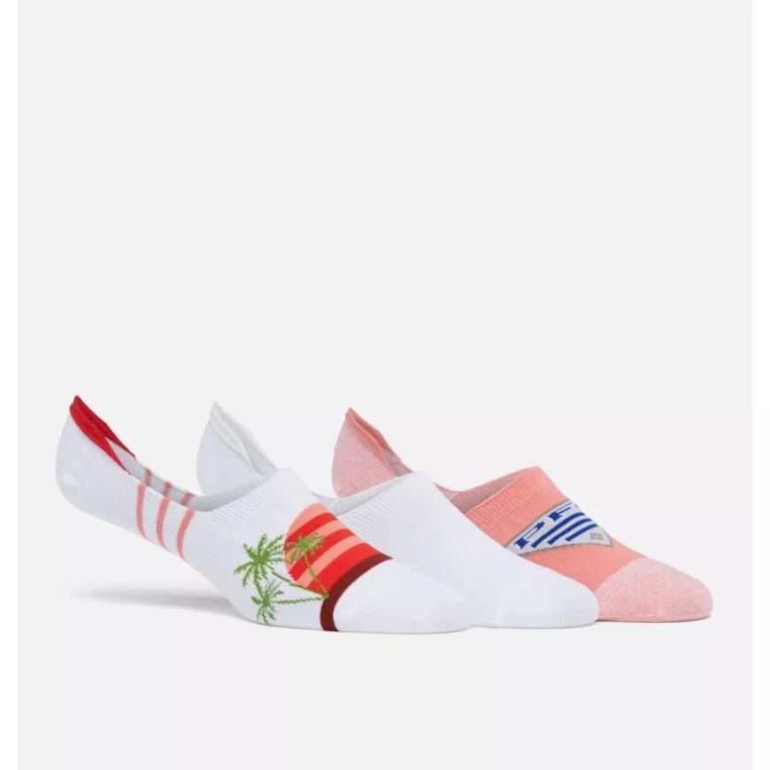 コロンビア ウィメンズ Pfg サンセット ライナー 3pk ホワイト/ホワイト/ティキ マルチ