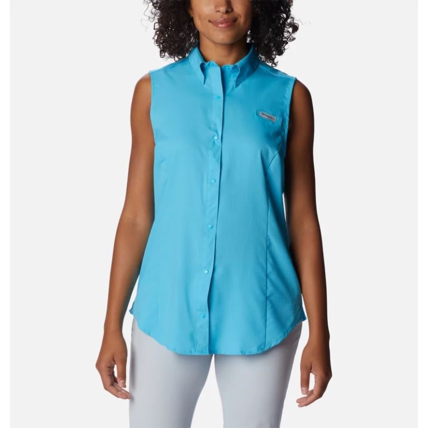 コロンビア レディース Pfg タミアミ ノースリーブ シャツ アトール