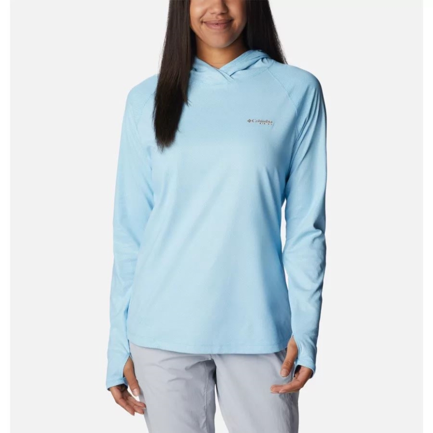 コロンビア レディース Pfg タイダル デフレクター アイス ロング スリーブ パーカー リップタイド