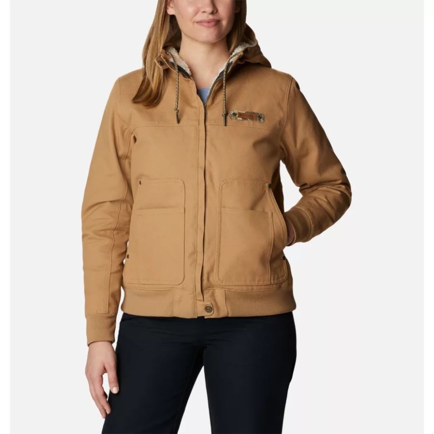 コロンビア レディース Phg ラフテイル フィールド ジャケット サハラ/チョーク シェルパ