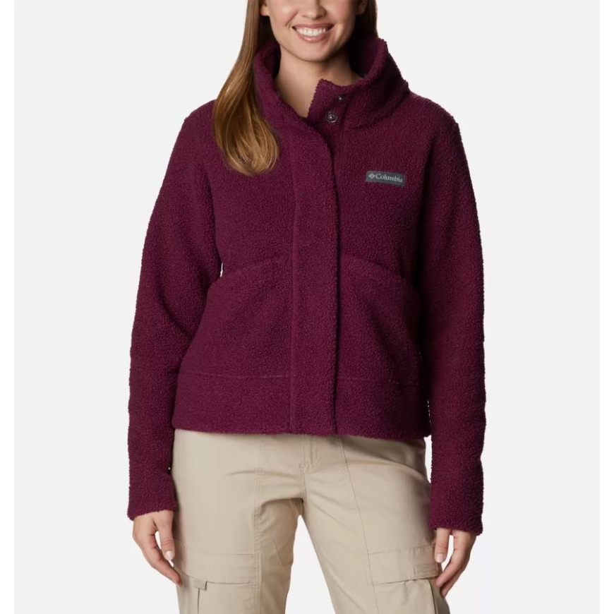 コロンビア レディース パノラマ スナップ フリース ジャケット マリオンベリー
