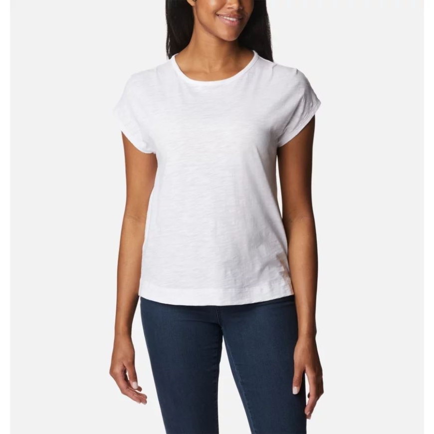 コロンビア レディース ポイント ロマ Tシャツ ホワイト