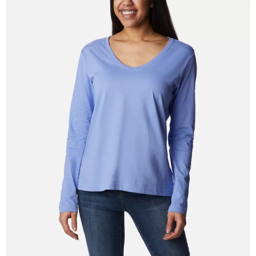 コロンビア レディース サファイア ポイント ロングスリーブ シャツ セレニティ