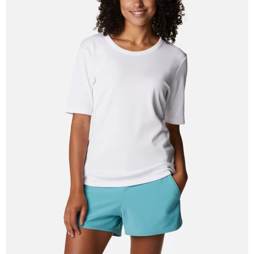 コロンビア レディース スタンレー パーク ショート スリーブ シャツ ホワイト