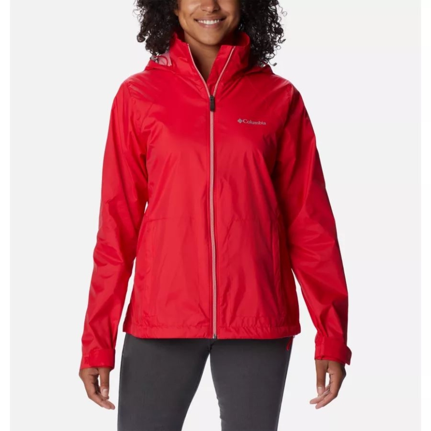 コロンビア レディース スイッチバック III ジャケット レッドリリー