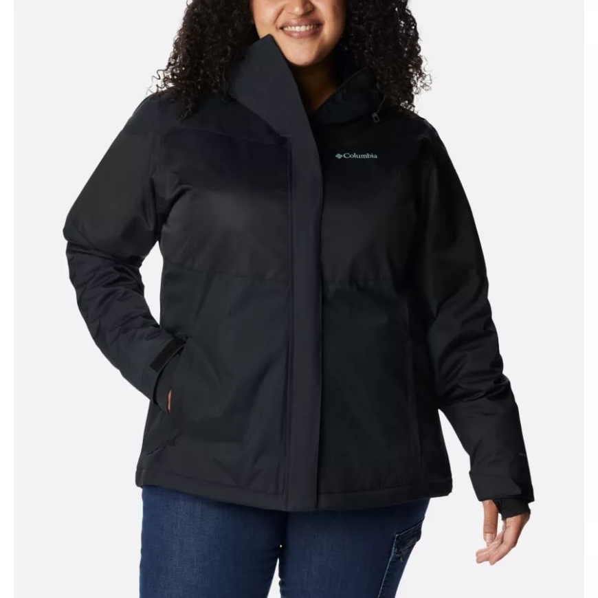 コロンビア レディース ティプトン ピーク II 断熱ジャケット プラスサイズ ブラック