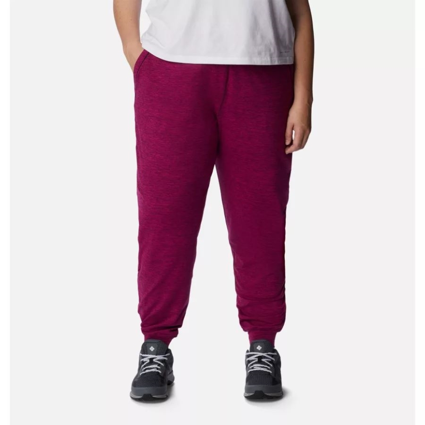 コロンビア レディース ウィークエンド アドベンチャー ジョガー プラスサイズ マリオンベリー ヘザー