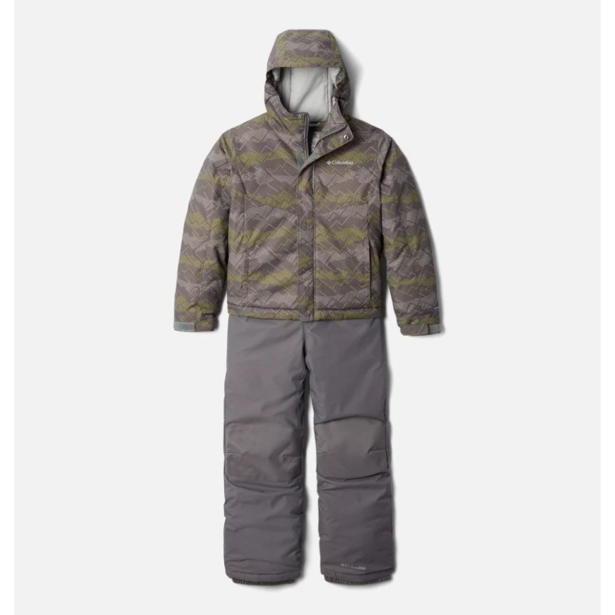 コロンビア ユース ブガ スノー セット シティ グレー ドット スケープ プリント/コロンビア グレー