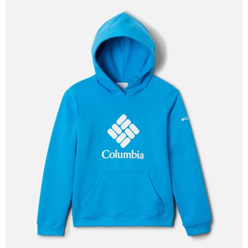 コンパス ブルー キッズ コロンビア トレック プルオーバー パーカー コロンビア