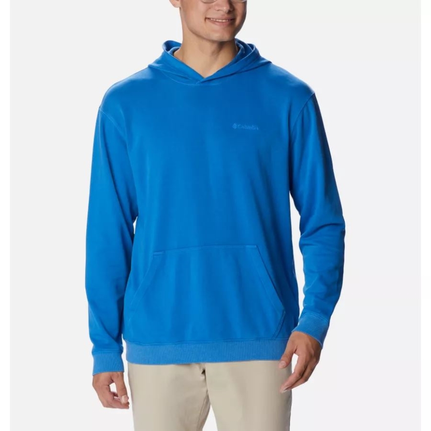 コンパス ブルー メンズ コロンビア ロッジ フレンチ テリー​​ ノベルティ パーカー コロンビア