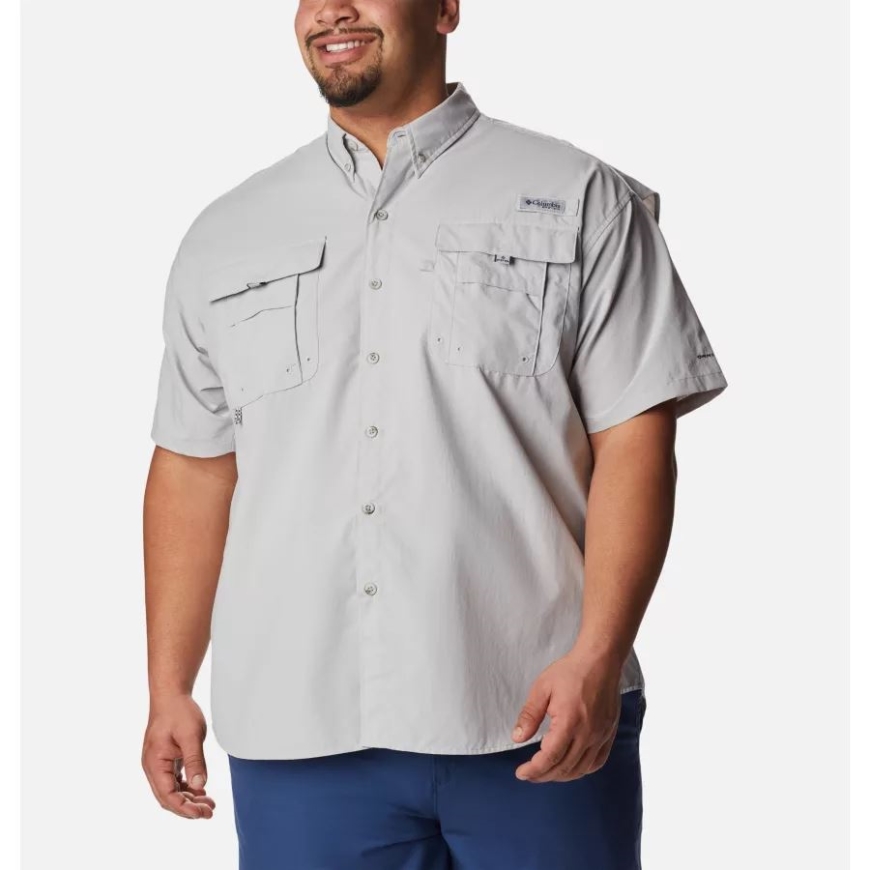 クール グレー コロンビア メンズ Pfg バハマ Ii 半袖シャツ ビッグ