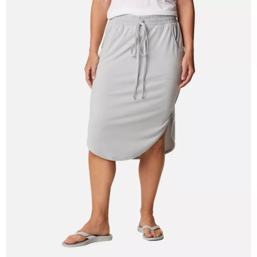 クール グレー レディース Pfg スラック ウォーター ニット スカート コロンビア