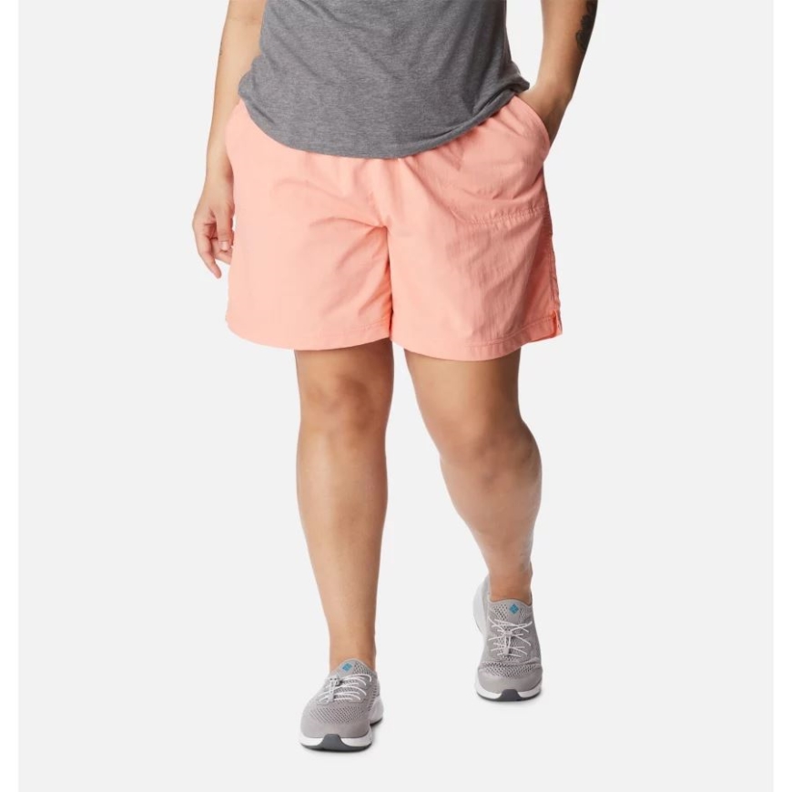 コーラル リーフ レディース サンディ リバー ショーツ プラスサイズ コロンビア