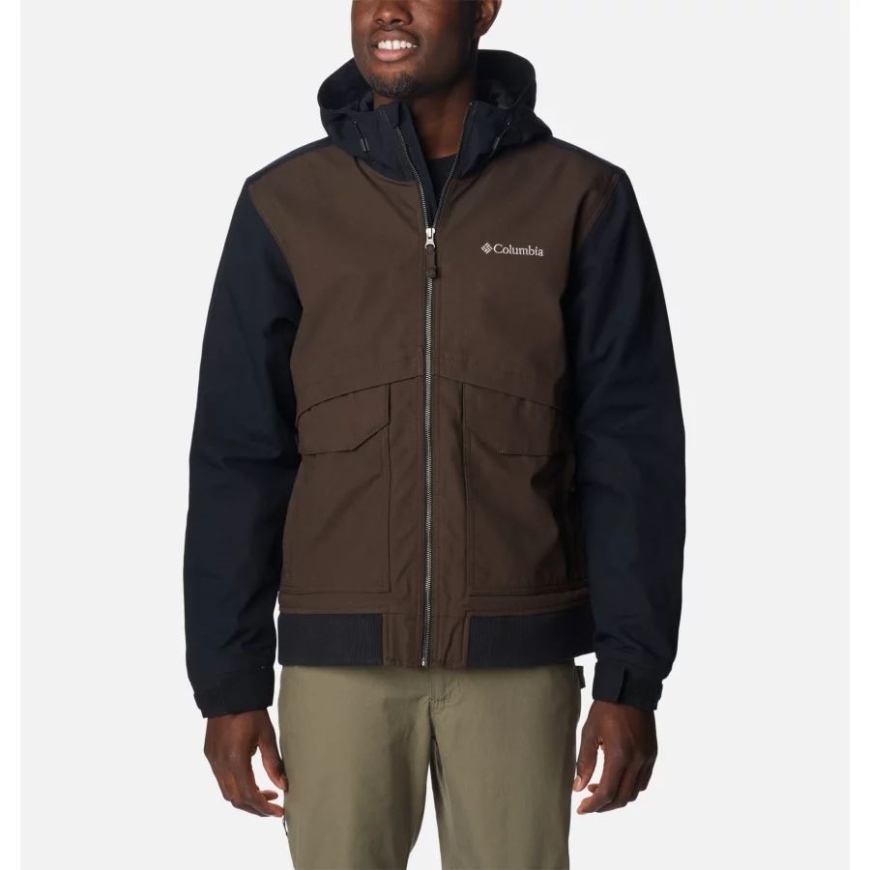 コードバン/ブラック メンズ ロマ ビスタ II フード付きジャケット コロンビア