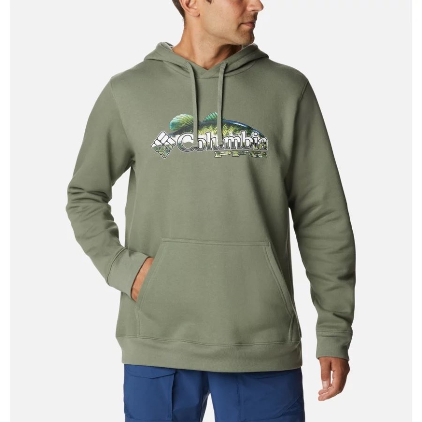 サイプレス/バス コロンビア メンズ Pfg フィッシュ ロゴ パーカー