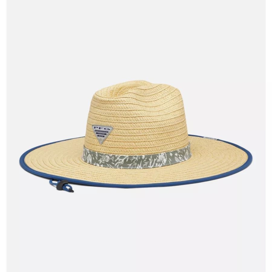 サイプレス コナ プリント Pfg バハ ストロー ハット コロンビア