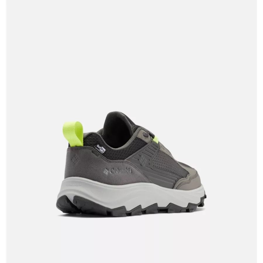 ダークグレー/モニュメント メンズ ハタナ マックス アウトドライ シューズ ワイド コロンビア