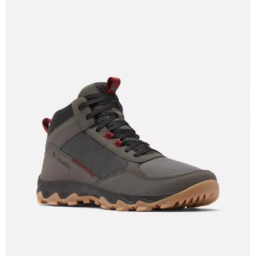 ダーク グレー/レッド ジャスパー メンズ フロー センター シューズ コロンビア