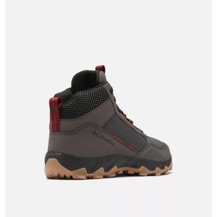 ダーク グレー/レッド ジャスパー メンズ フロー センター シューズ コロンビア