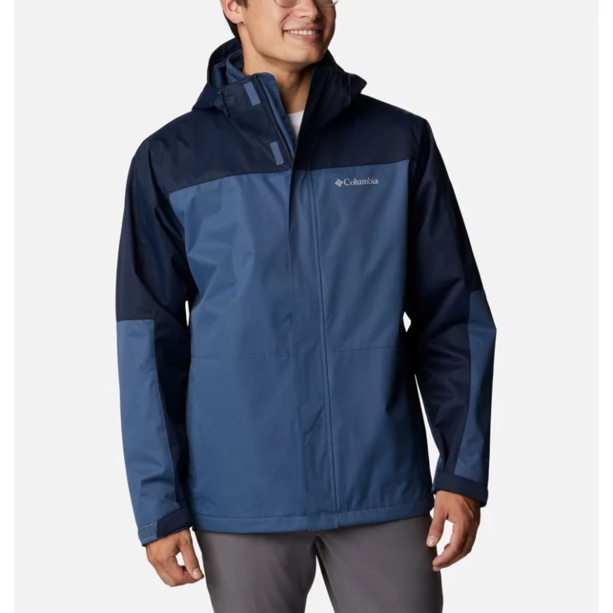 ダーク マウンテン/カレッジネイビー メンズ ハイクバウンド インターチェンジ ジャケット コロンビア