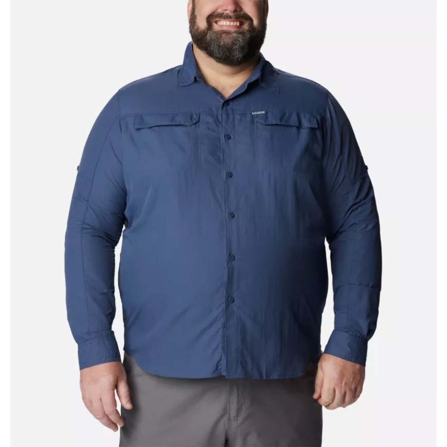 ダークマウンテンメンズシルバーリッジ2.0ロングスリーブシャツビッグコロンビア