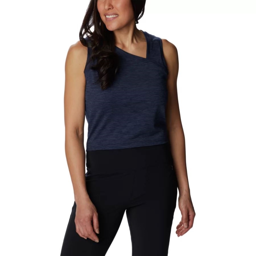 ダーク ノクターナル ヘザー コロンビア レディース ウィークエンド アドベンチャー テクニカル タンクトップ