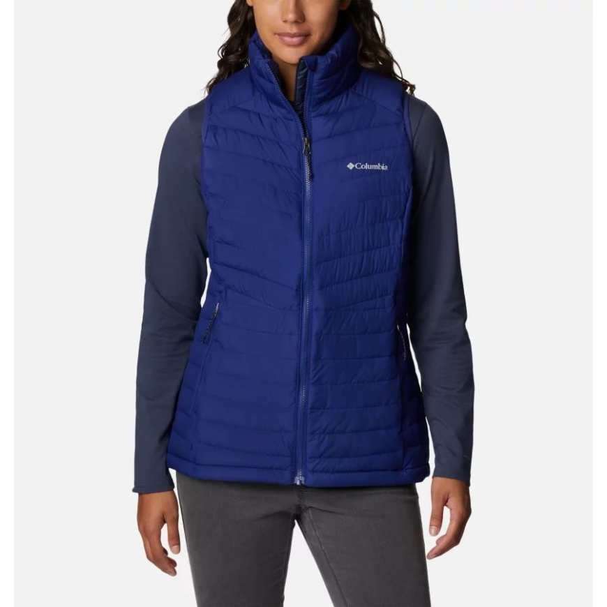 ダーク サファイア コロンビア ウィメンズ スロープ エッジ ベスト