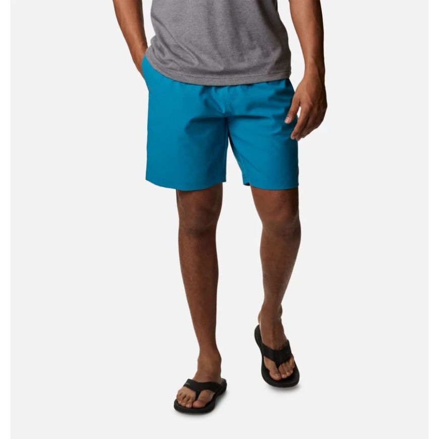 ディープ マリン メンズ サマータイド ストレッチ ショーツ コロンビア ブランド