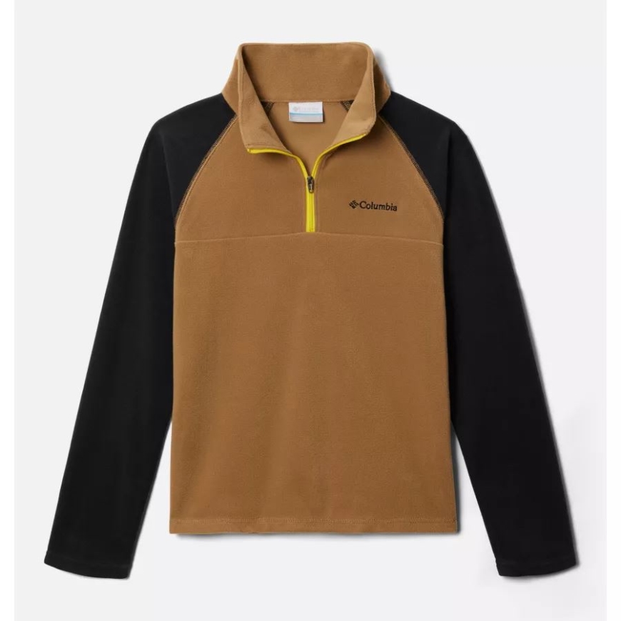 デルタ/ブラック ボーイズ グレイシャル フリース 1/4 ジップ プルオーバー コロンビア