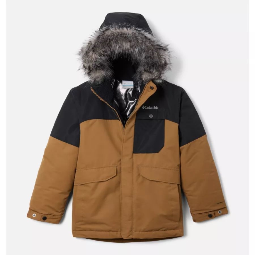 デルタ/ブラック コロンビア ボーイズ ノルディック ストライダー ウィンター パーカー