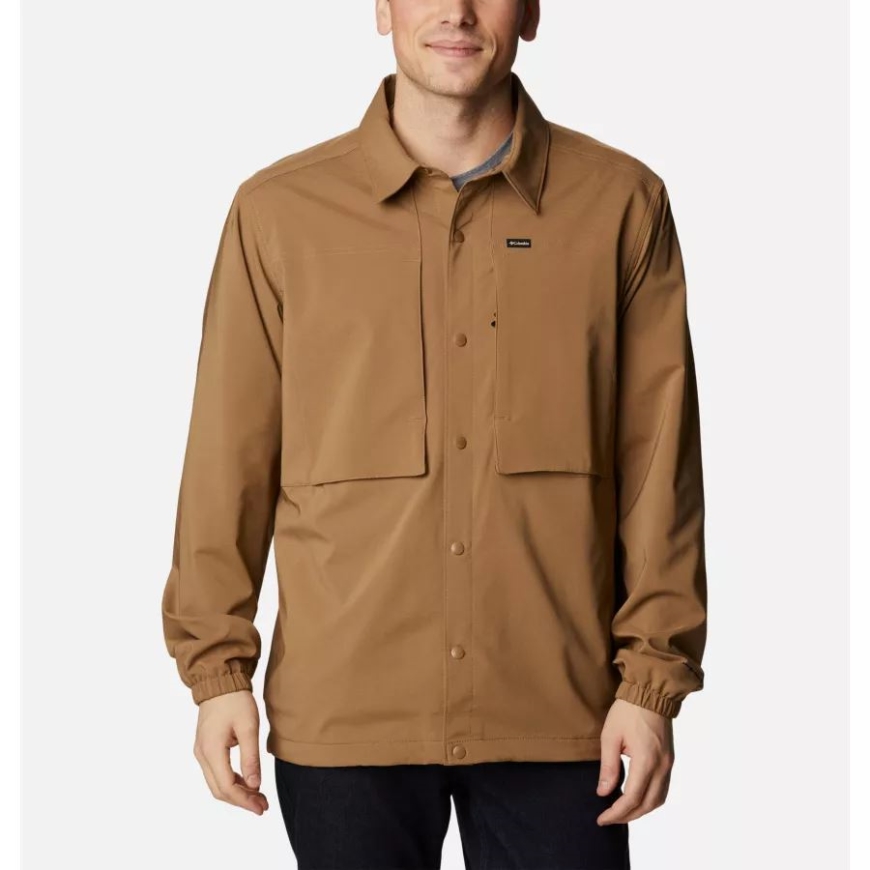 デルタ メンズ ヘリテージ リッジ シャツ ジャケット コロンビア