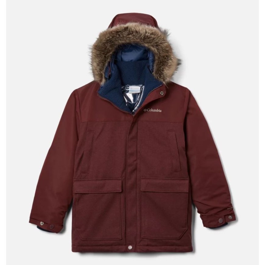 エルダーベリー コロンビア ボーイズ バウンダリー ベイダウン パーカー