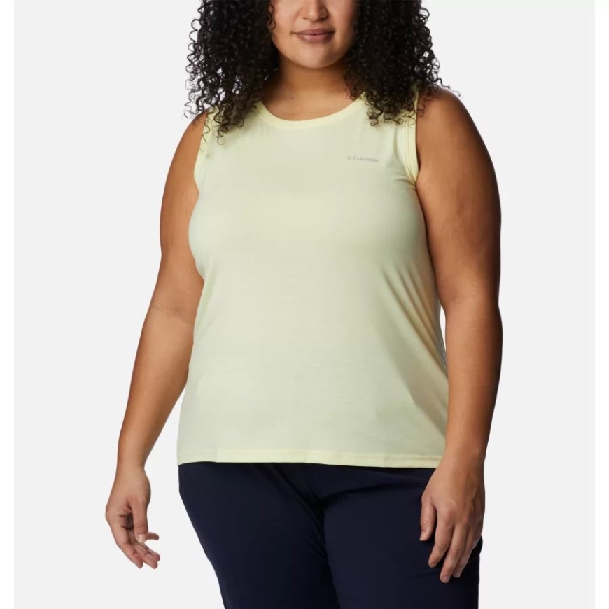 エンダイブ コロンビア レディース いつでもニット タンクトップ プラスサイズ