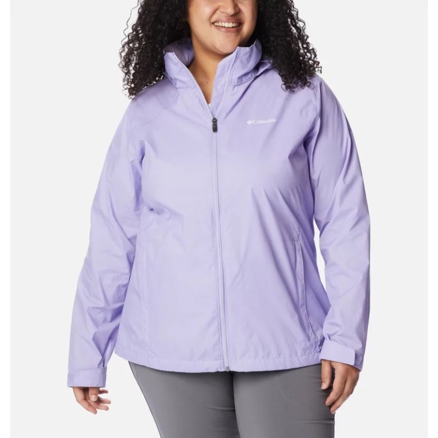 フロスト パープル レディース スイッチバック Iii ジャケット プラス サイズ コロンビア