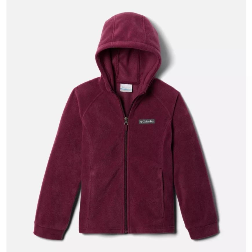 ガールズ ベントン スプリングス II フード付きフリース ジャケット コロンビア マリオンベリー