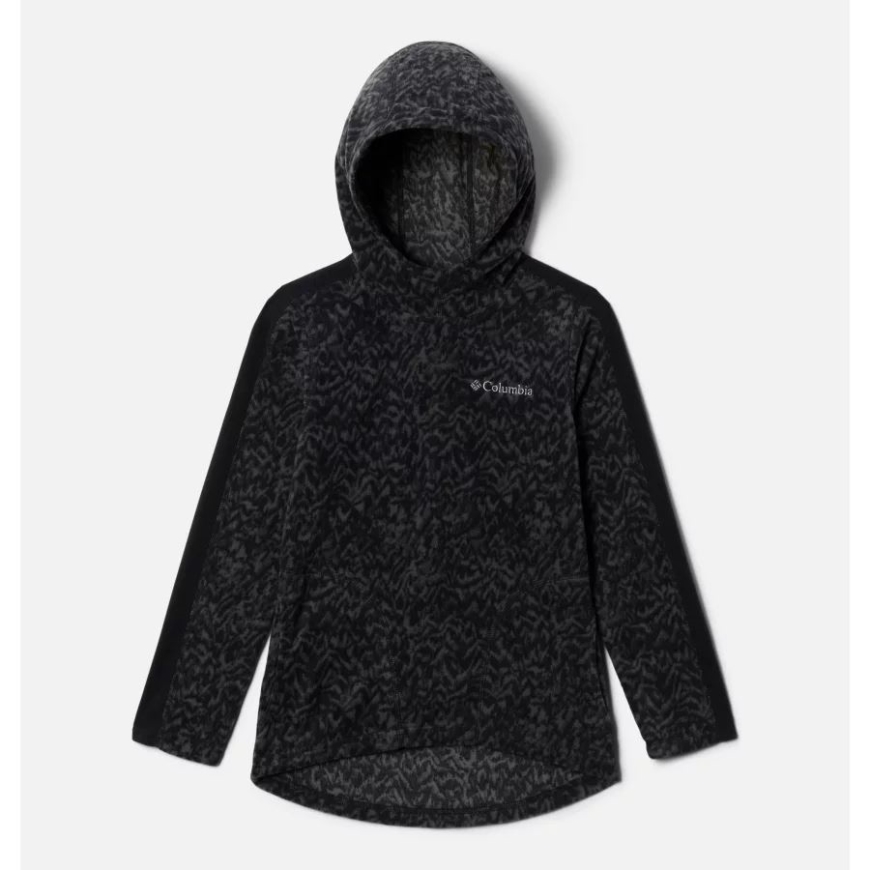 ガールズ グレイシャル パーカー コロンビア ブラック テレーン/ブラック