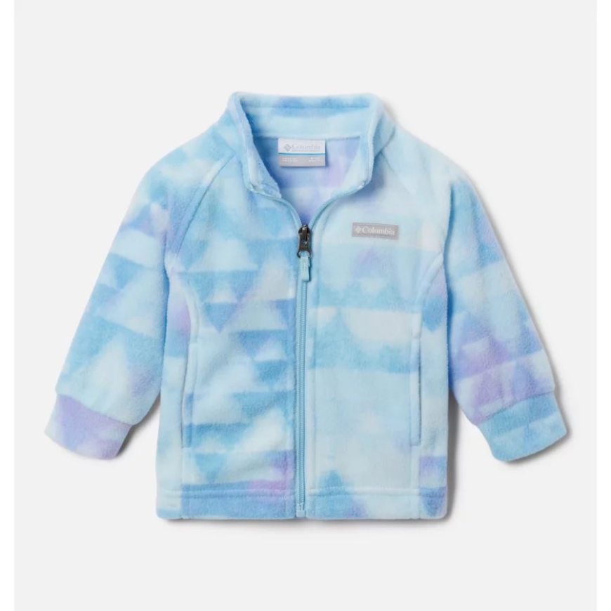 女子幼児 ベントン スプリングス II プリント フリース ジャケット コロンビア ブランド スプリング ブルー 遠峰